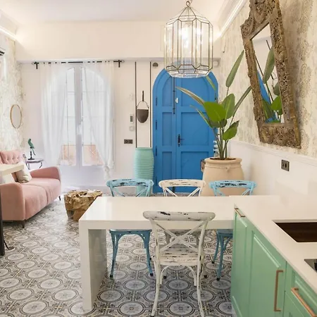 公寓 Rent4 Malaga Blue 托雷莫利诺斯